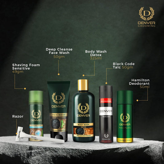 Denver Hamilton Grooming Kit For Men