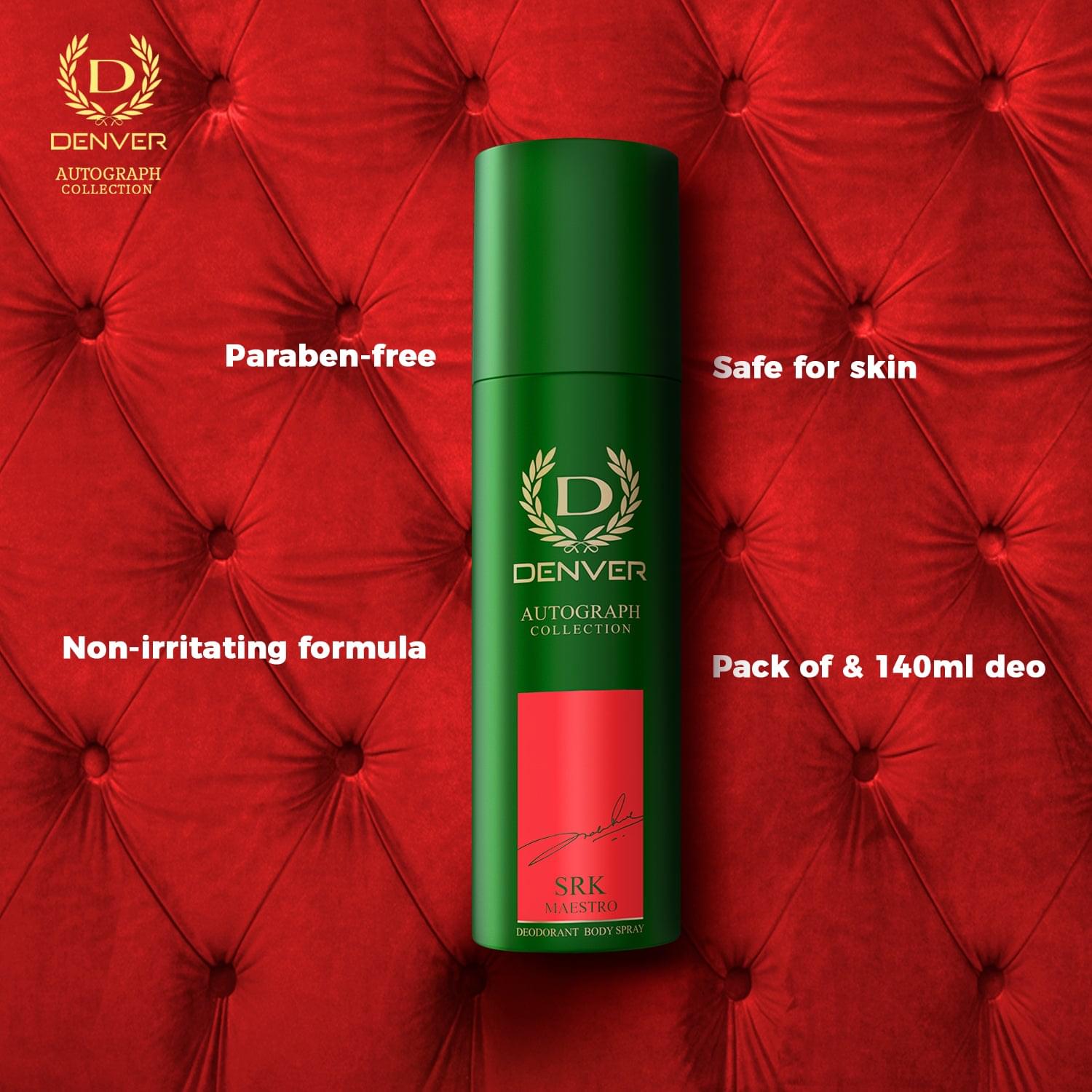 Denver Maestro Deodorant Features