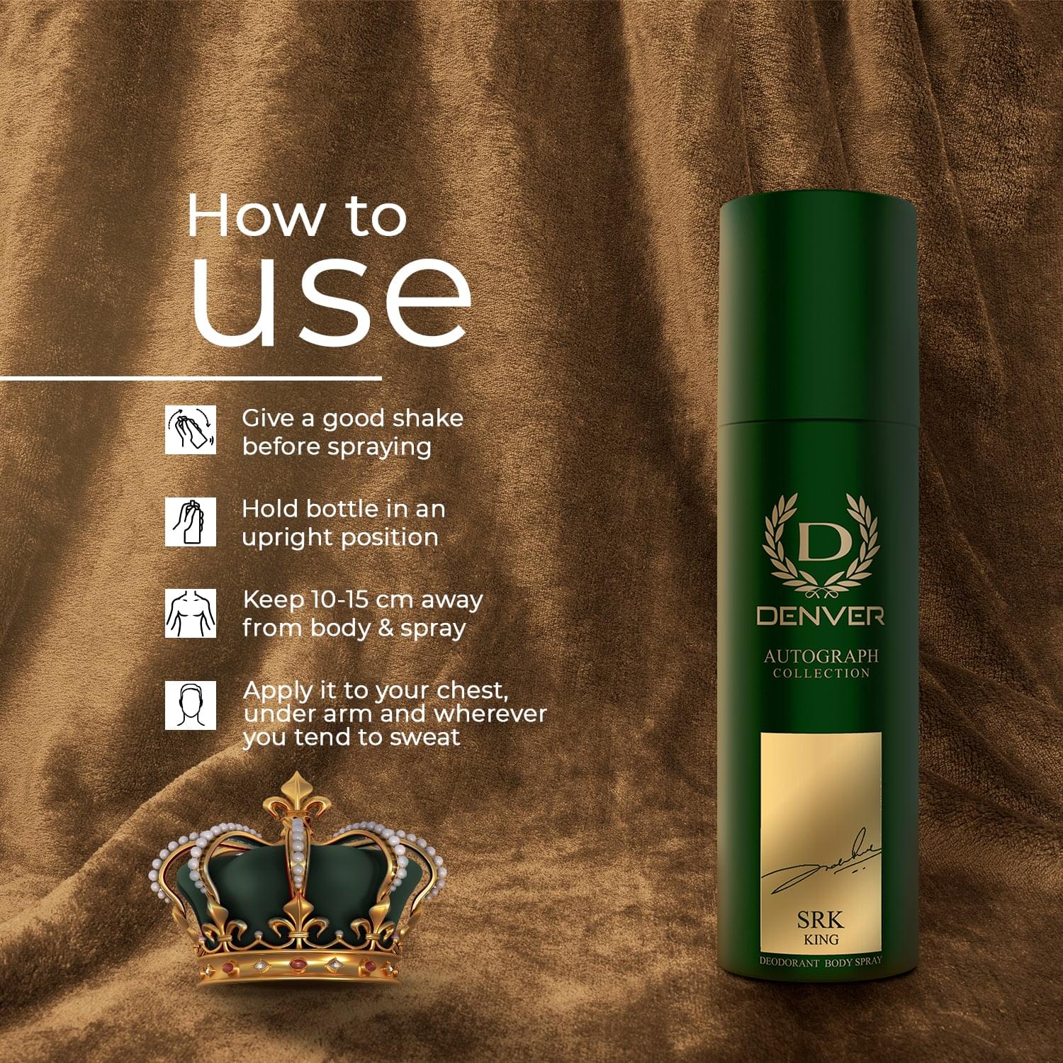 Denver King Deodorant How To Use?