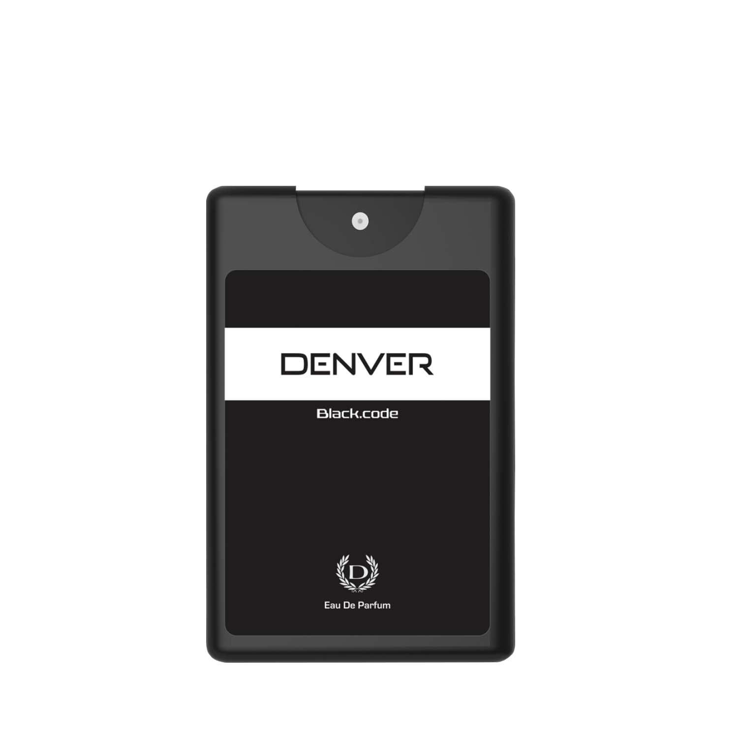 Denver black Code Pocket Perfume
