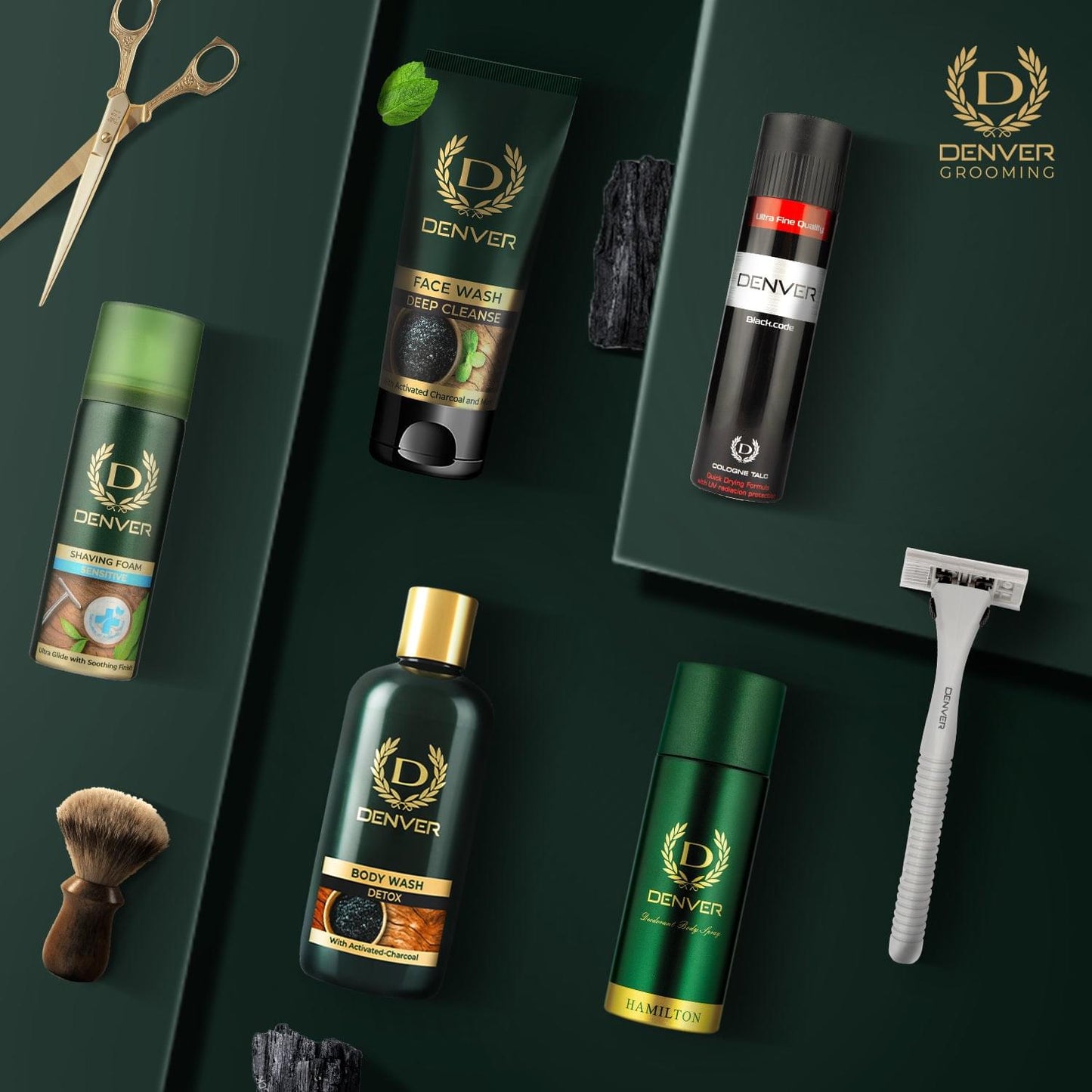 Denver Hamilton Grooming Kit For Men