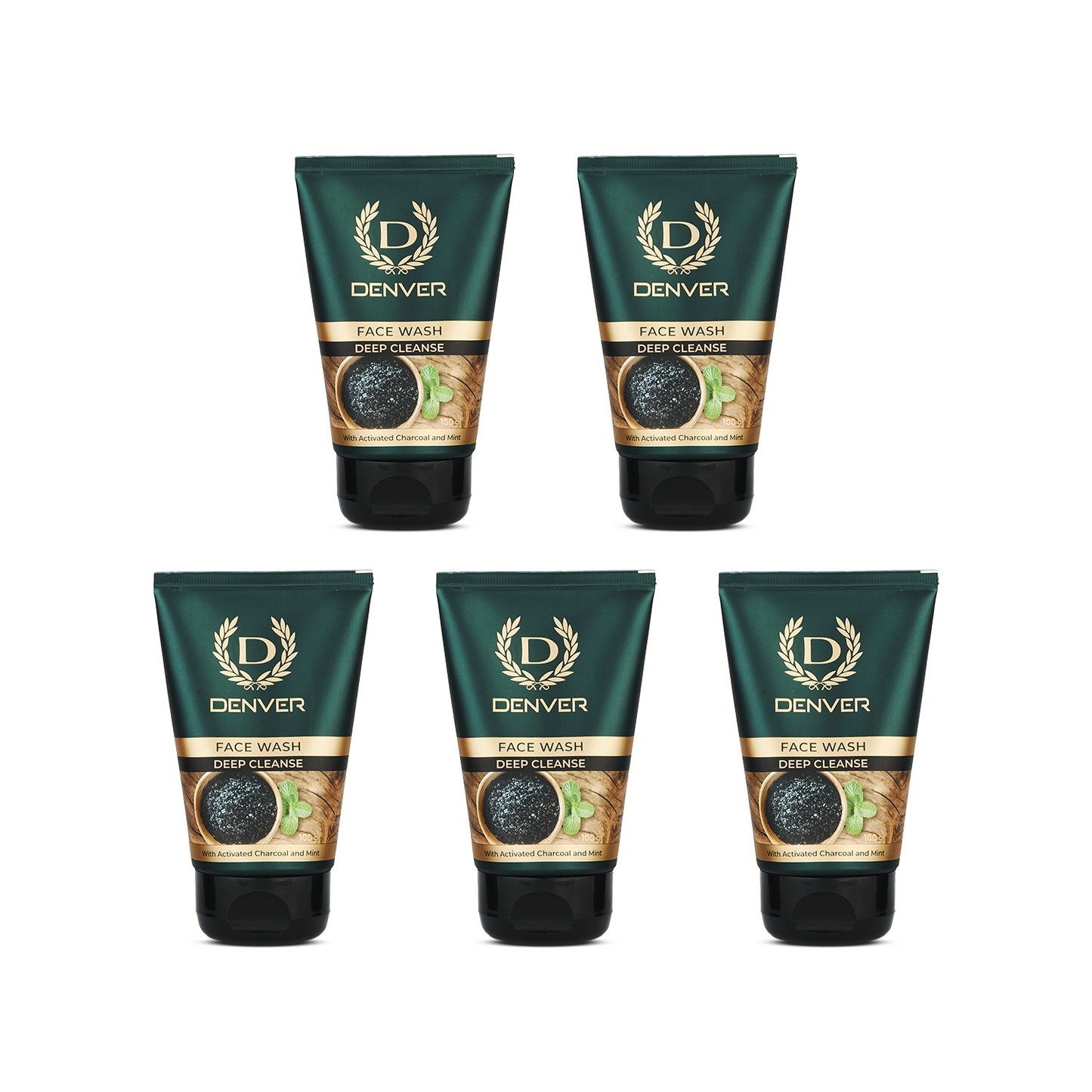 Denver Deep Cleanse Face wash Pack Of 5