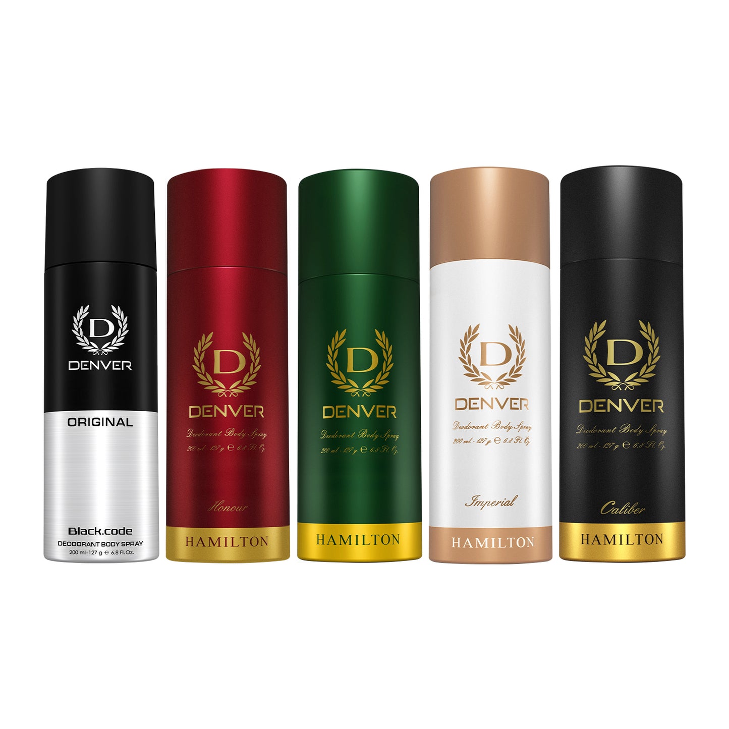 Caliber, Black Code Original, Hamilton, Imperial, Honour Deo - 180/200ml