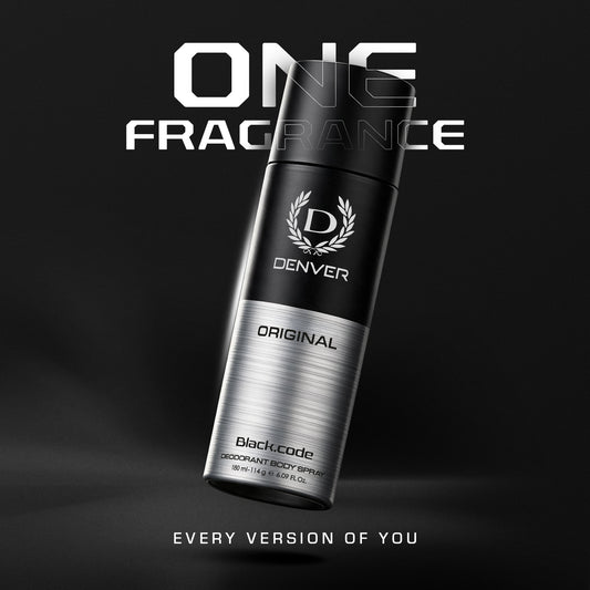 Black Code Original Deodorant 180ml | DENVER