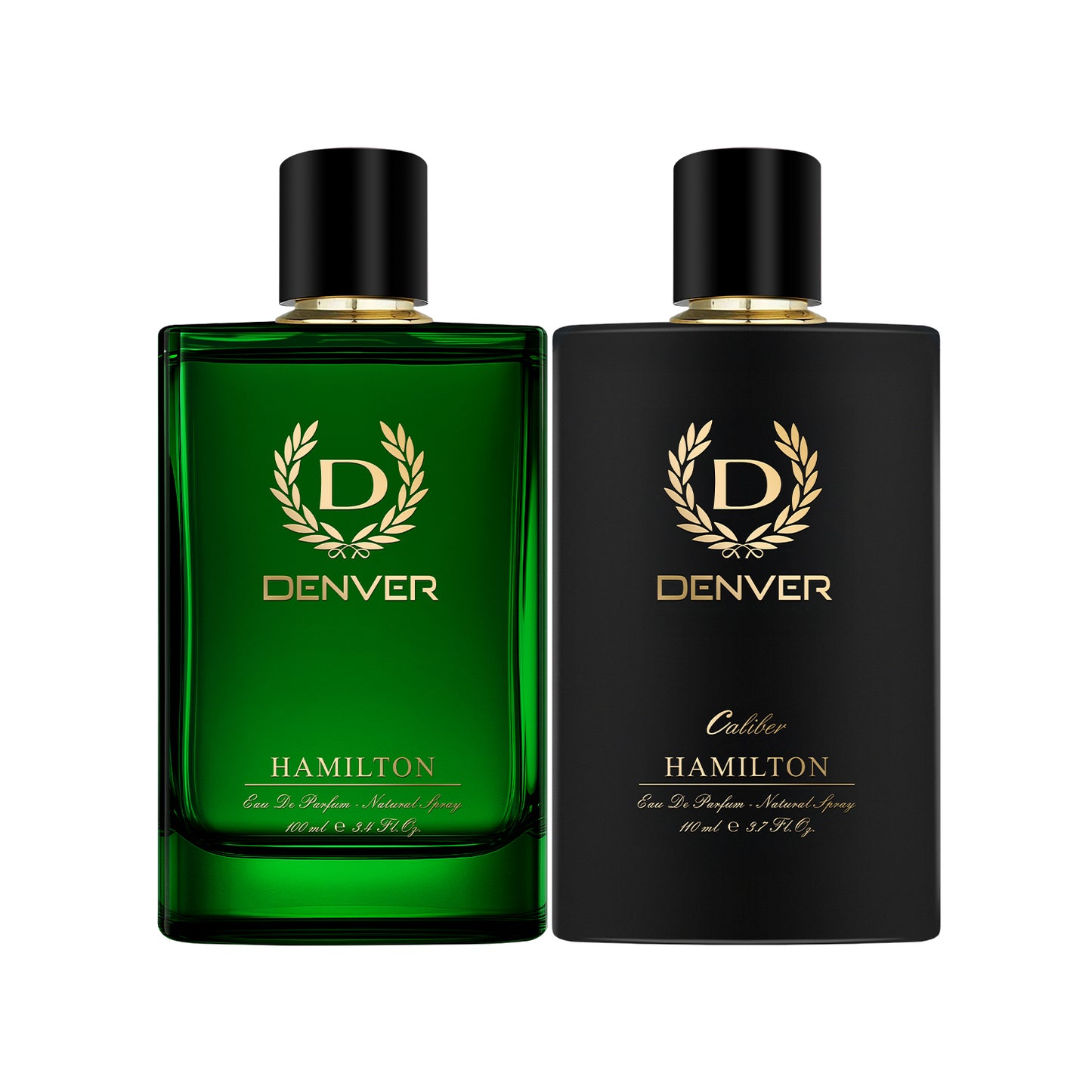 Pack of 2 Perfumes Hamilton 100ml & Caliber 110ml | DENVER