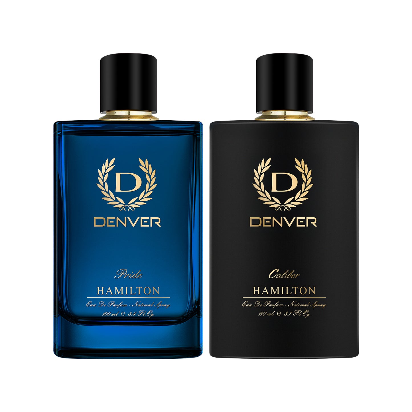 Pack of 2 Perfumes (Caliber 110ml + Pride 100ml) | DENVER
