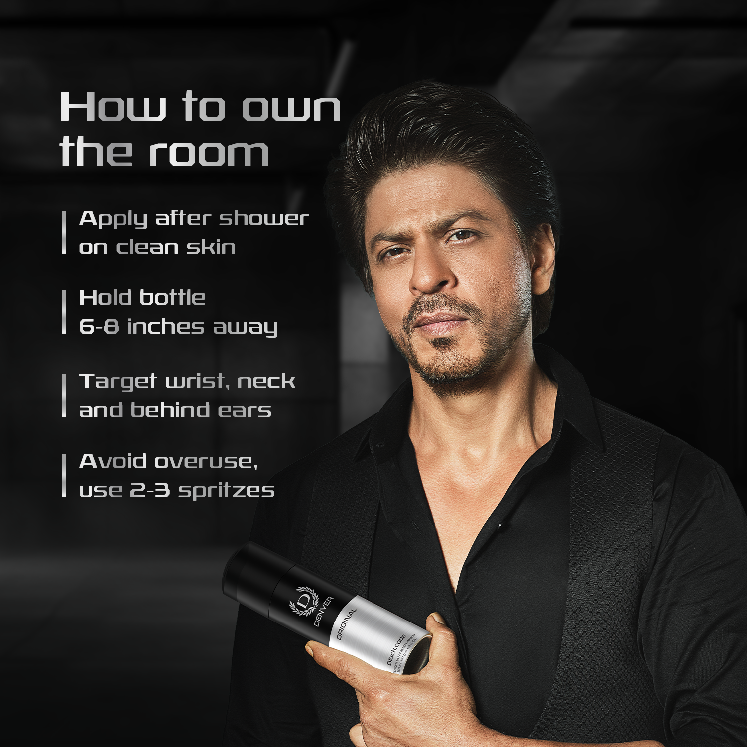 Black Code Original Deodorant 200ml