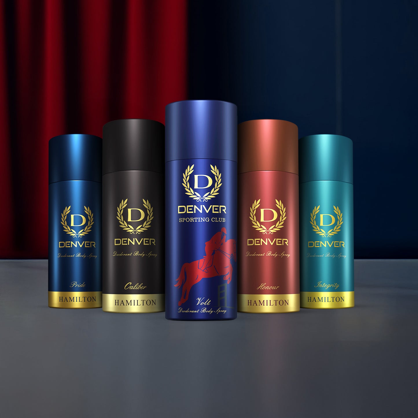 Volt + Honour + Integrity + Caliber + Pride - 165ml Each