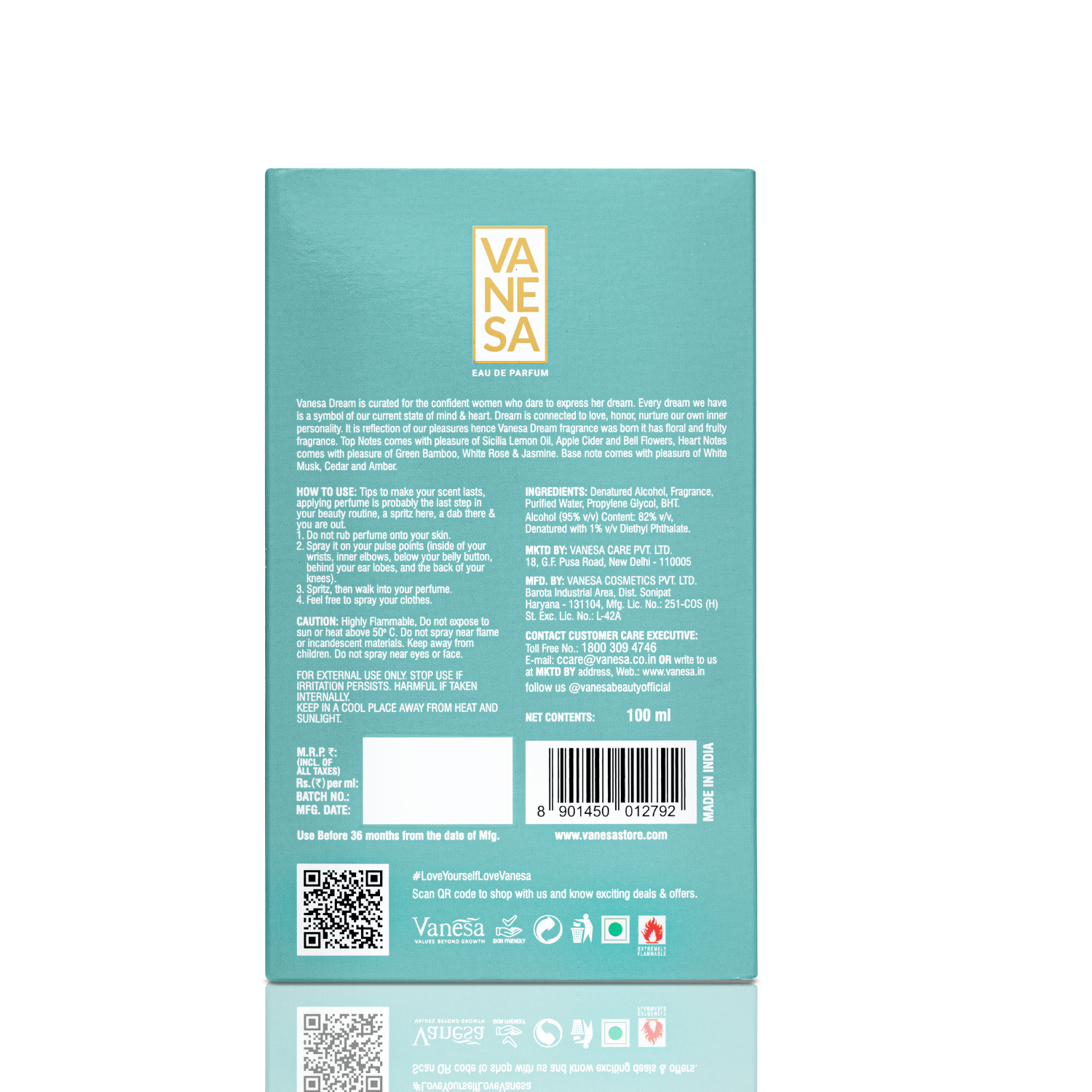 Dream Perfume Back Side