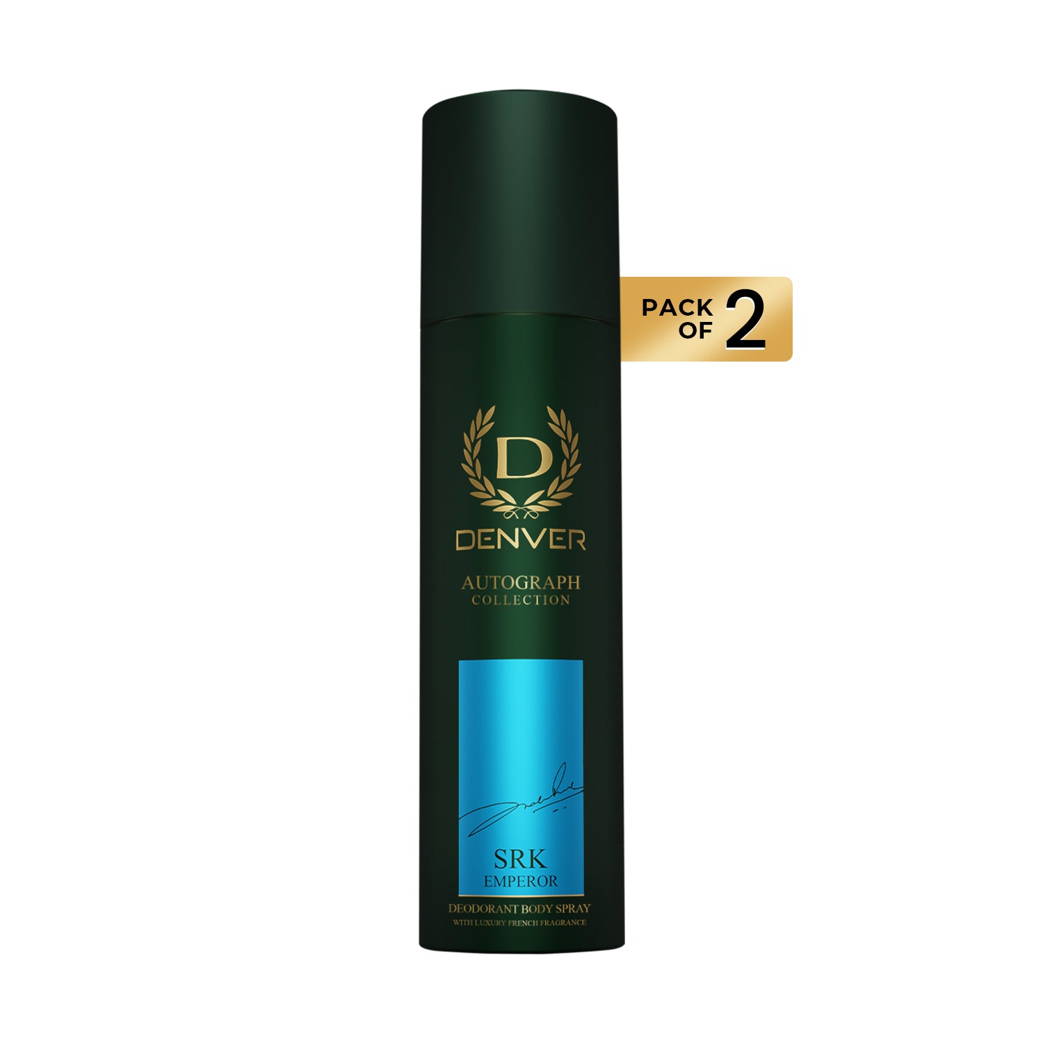 Pack of 2 SRK Deos Emperor - 140ml Each