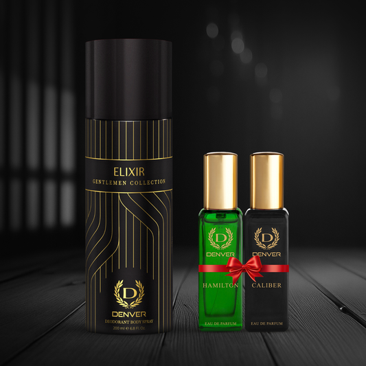 Gentlemen Elixir Deodorant 200ml | Free Hamilton & Caliber Perfume 20ml