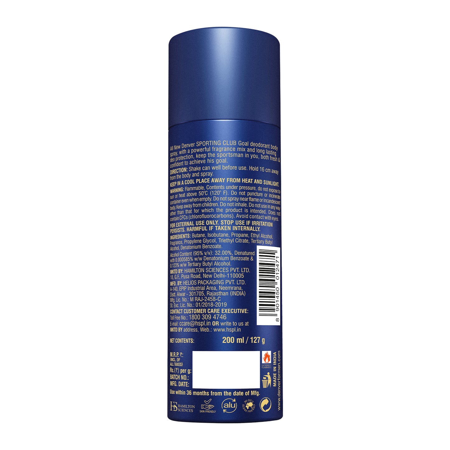 Goal Deo 180/200ml