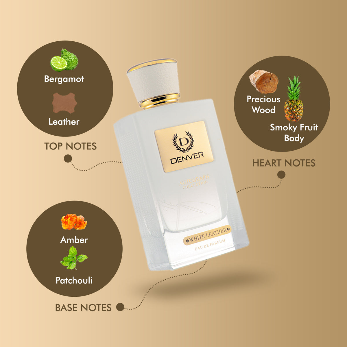 SRK Perfume White Leather - Notes