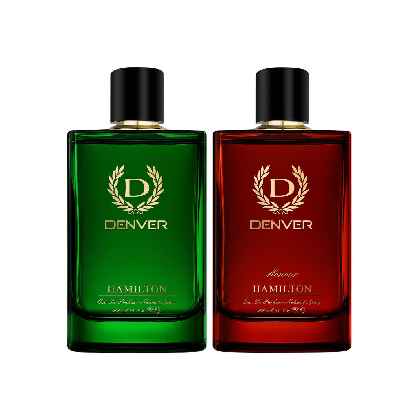 Denver Pack of 2 Perfumes (Hamilton & Honour) - 100ml Each