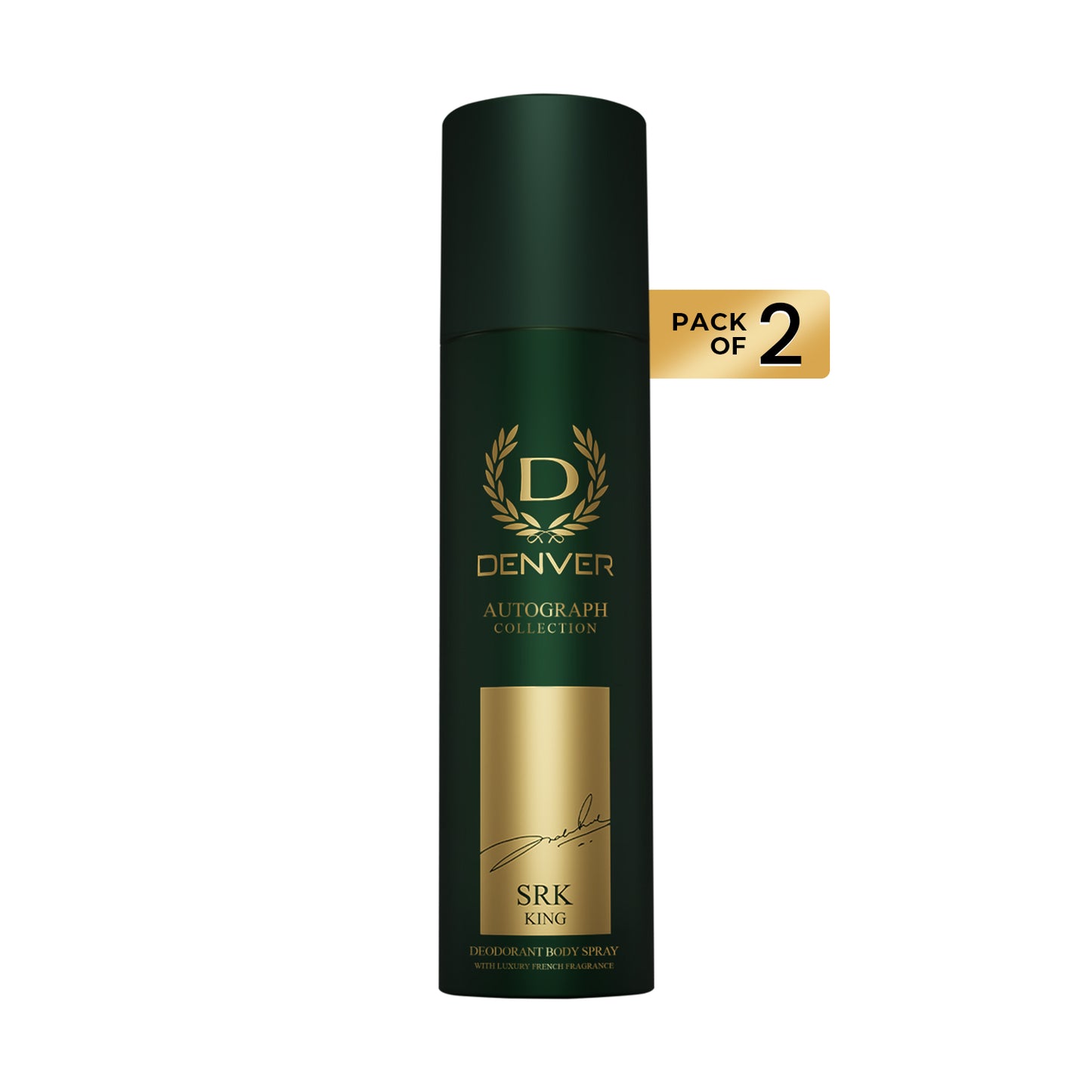 Pack of 2 SRK Deos King - 140ml Each