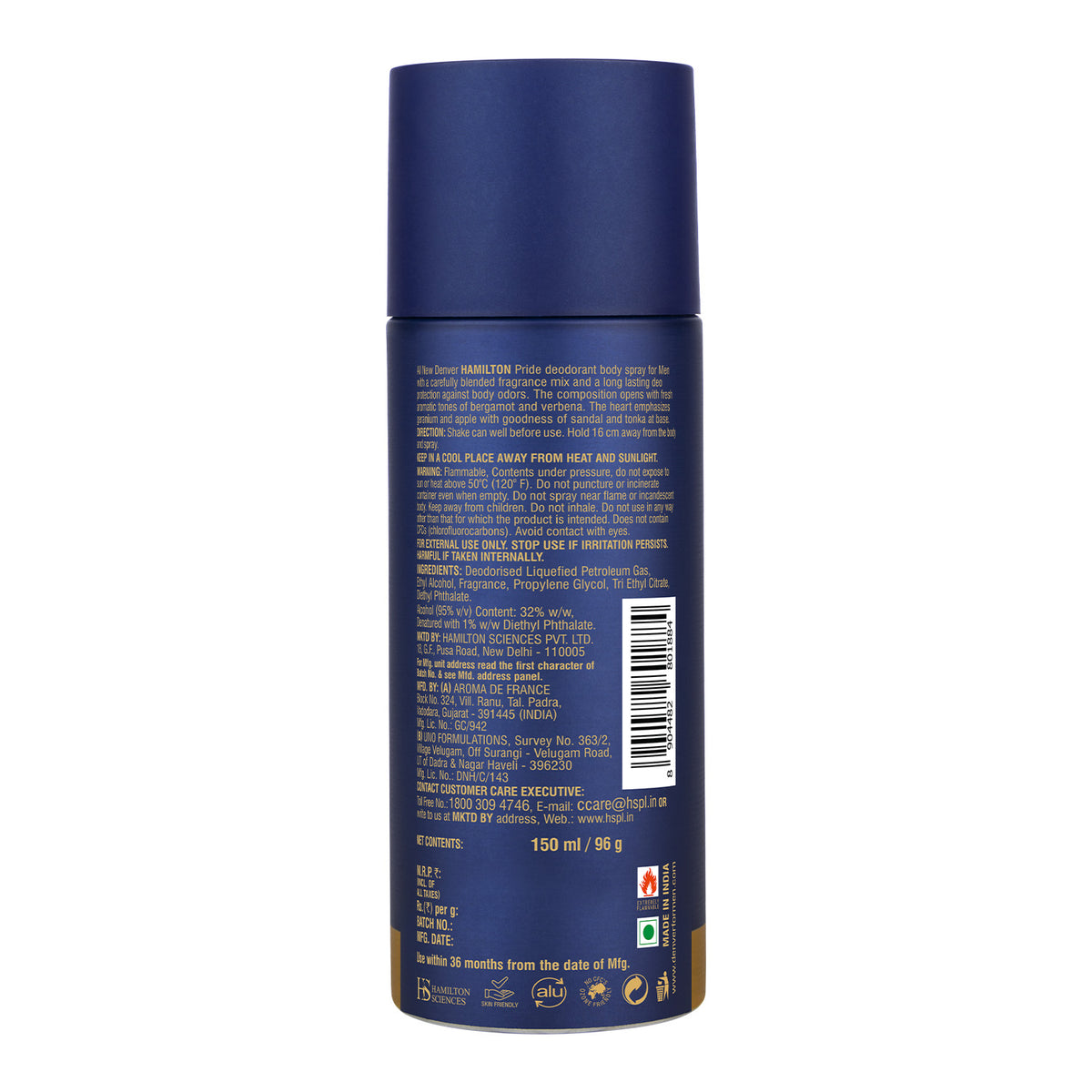 Pride Deodorant 150ml | DENVER