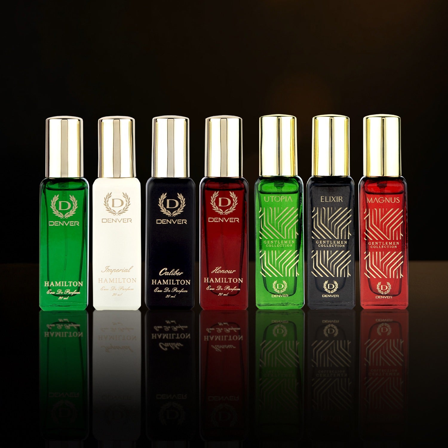 Denver Pack of 7 Perfumes