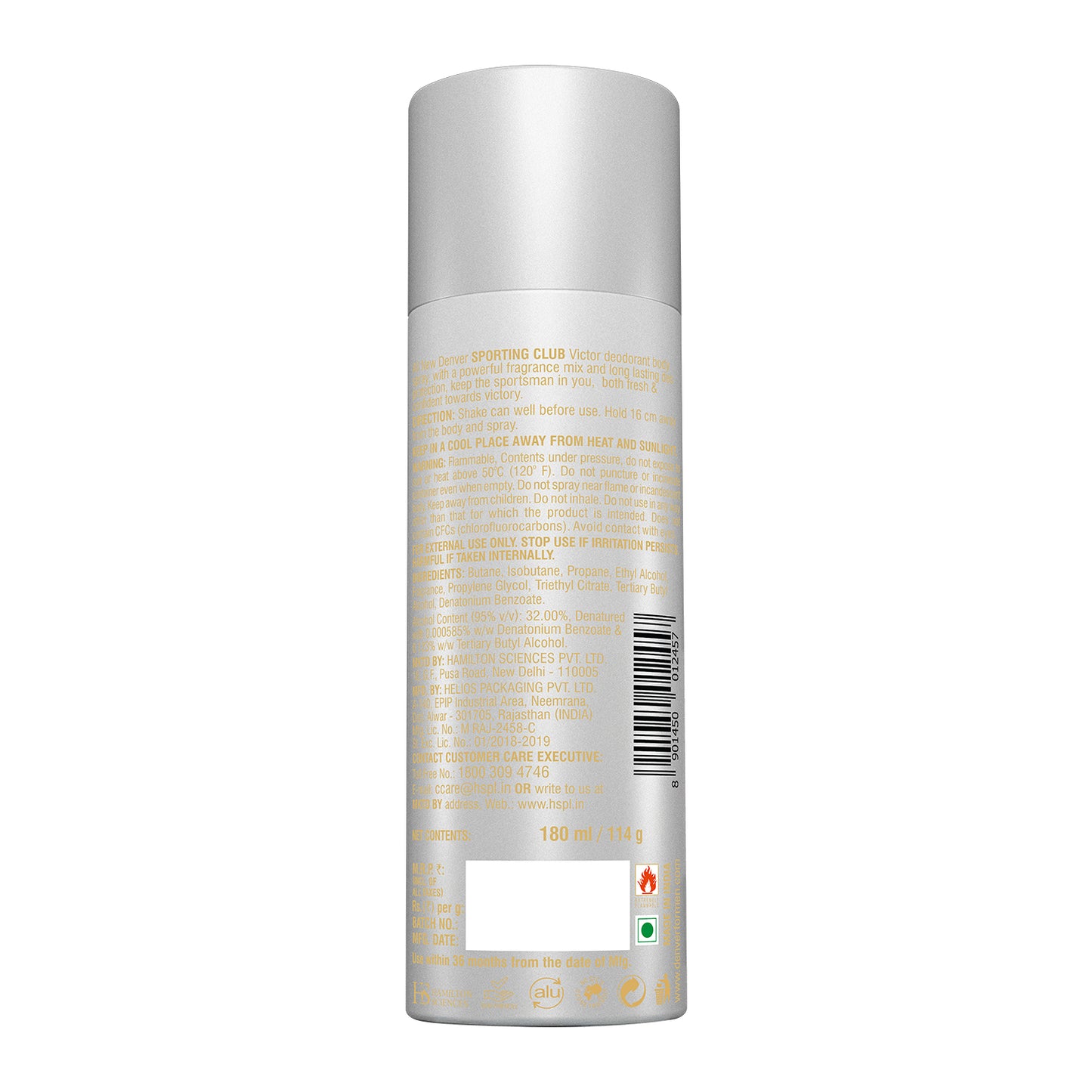Victor Deodorant 180ml | DENVER
