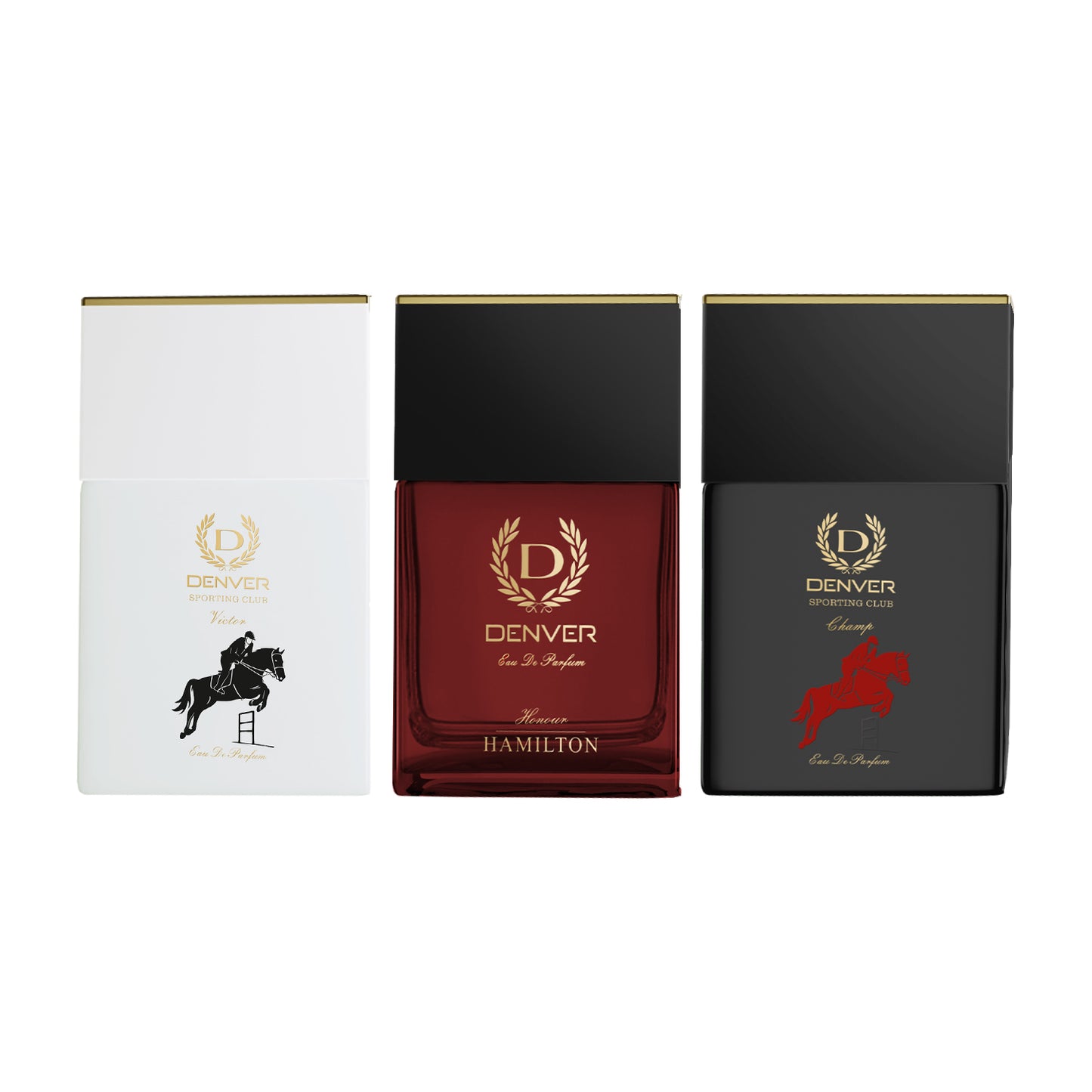 Denver Pack of 3 Perfumes (Champ + Victor + Honour) - 70ml Each - SALE