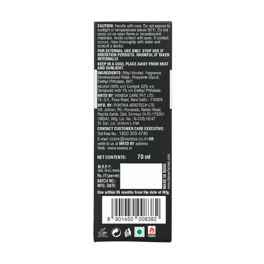 Denver Black.Code 70ml Back Side
