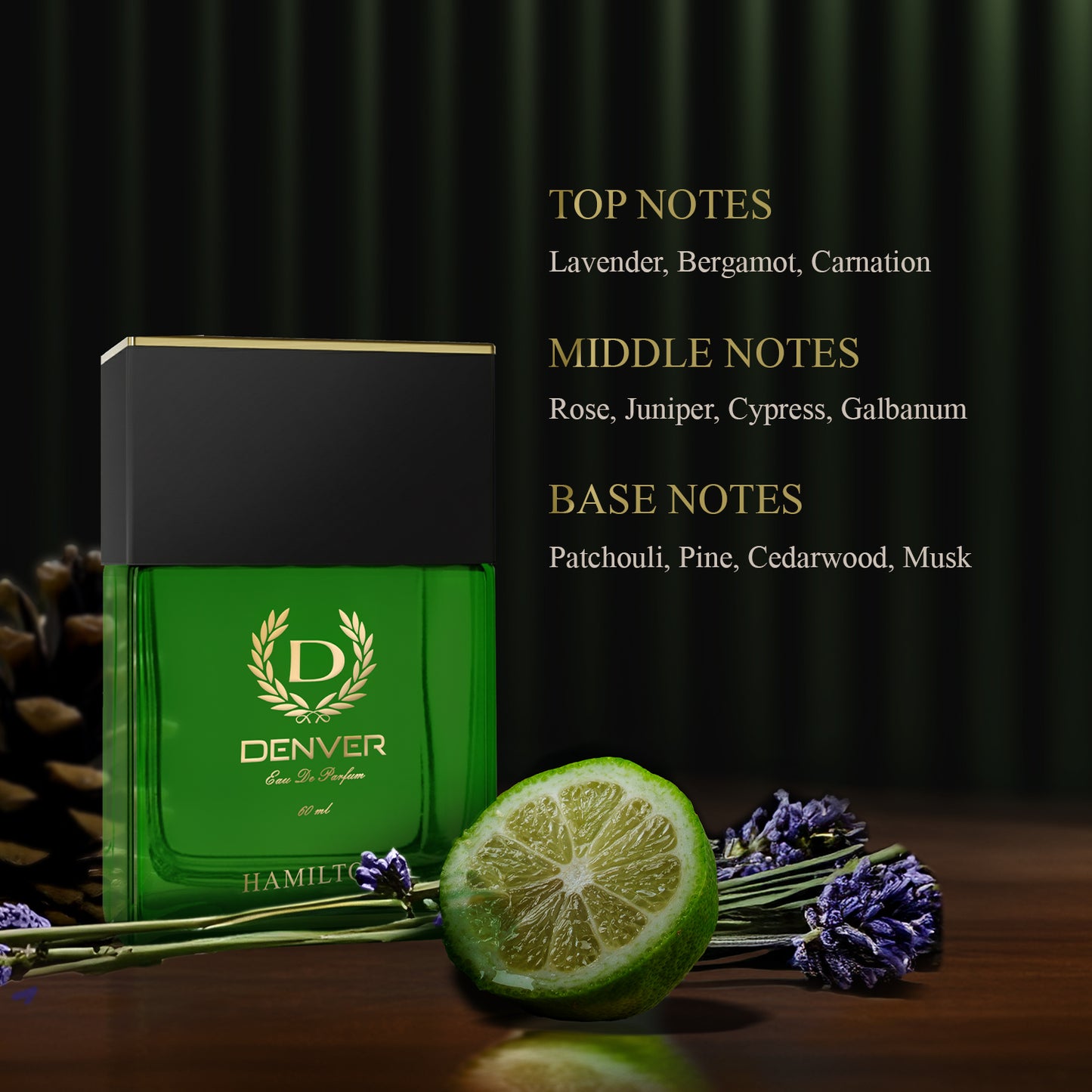 Hamilton Perfume 60ml - Notes