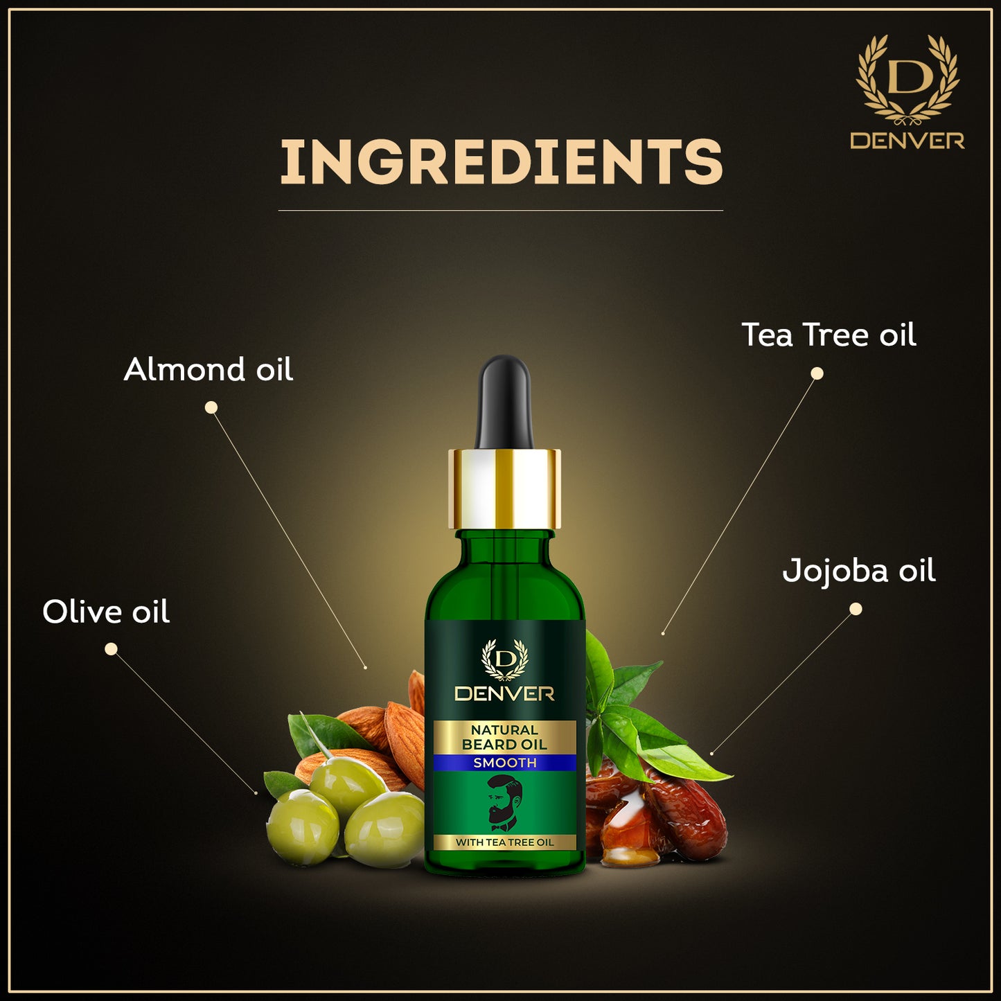 Denver Smooth beard Oil Ingredients