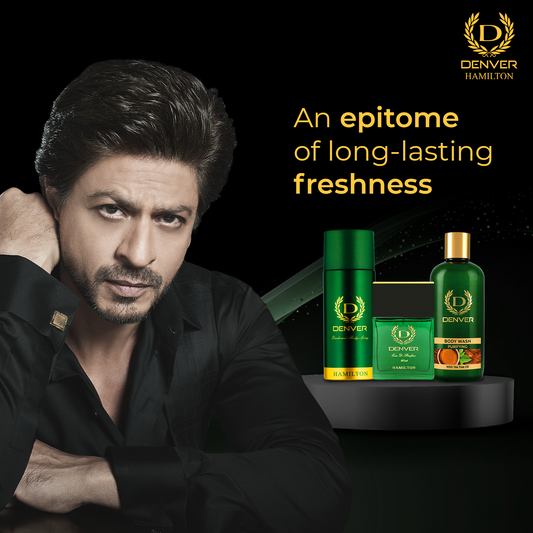 Denver Hamilton perfume, Deo & Body Wash SRK