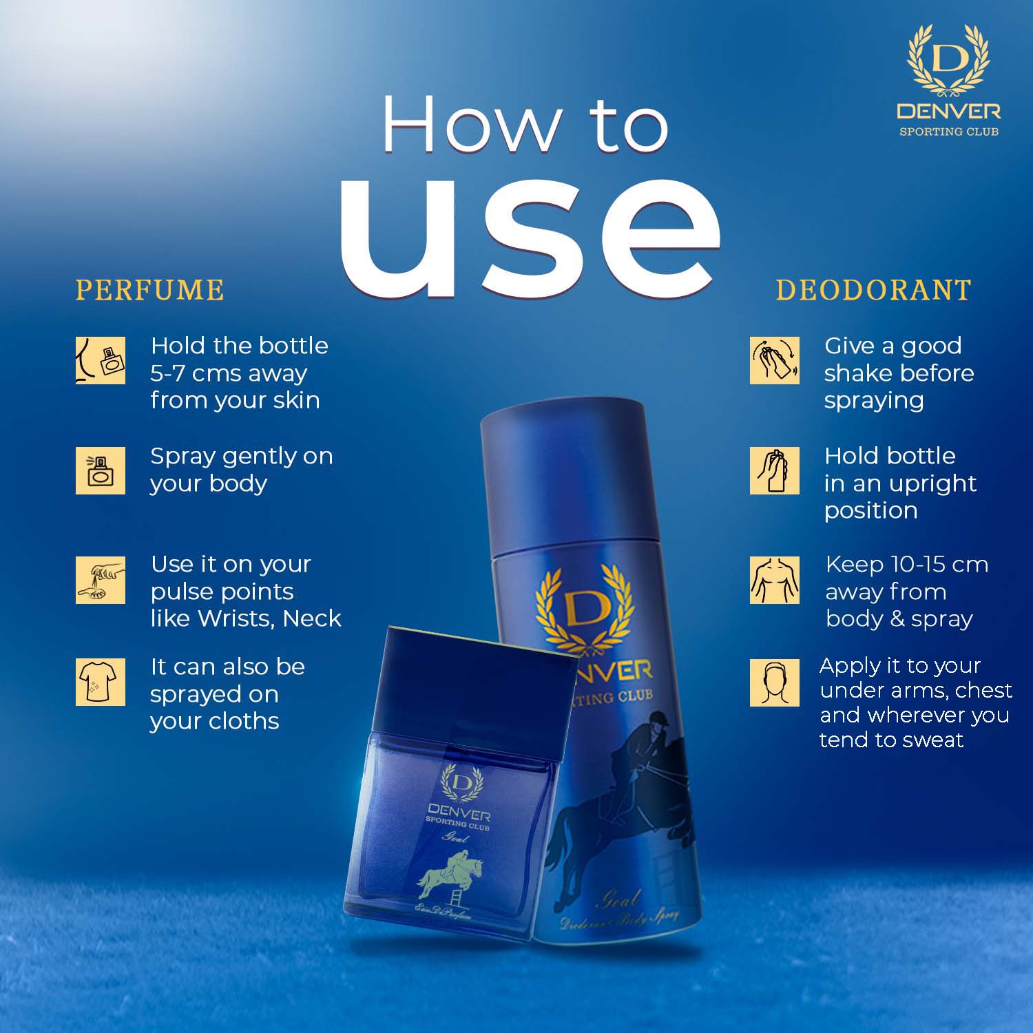 Denver Goal Gift Pack How To Use?