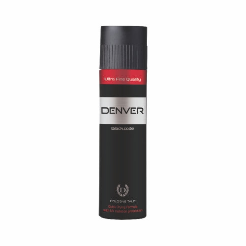 Denver Black Code Cologne Talc