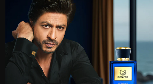 Denver SRK Autograph Collection Mystic Ocean jasmine scented perfume bottle