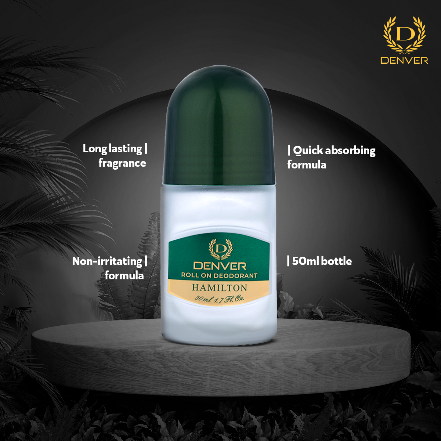 Denver Hamilton Roll on Deodorant