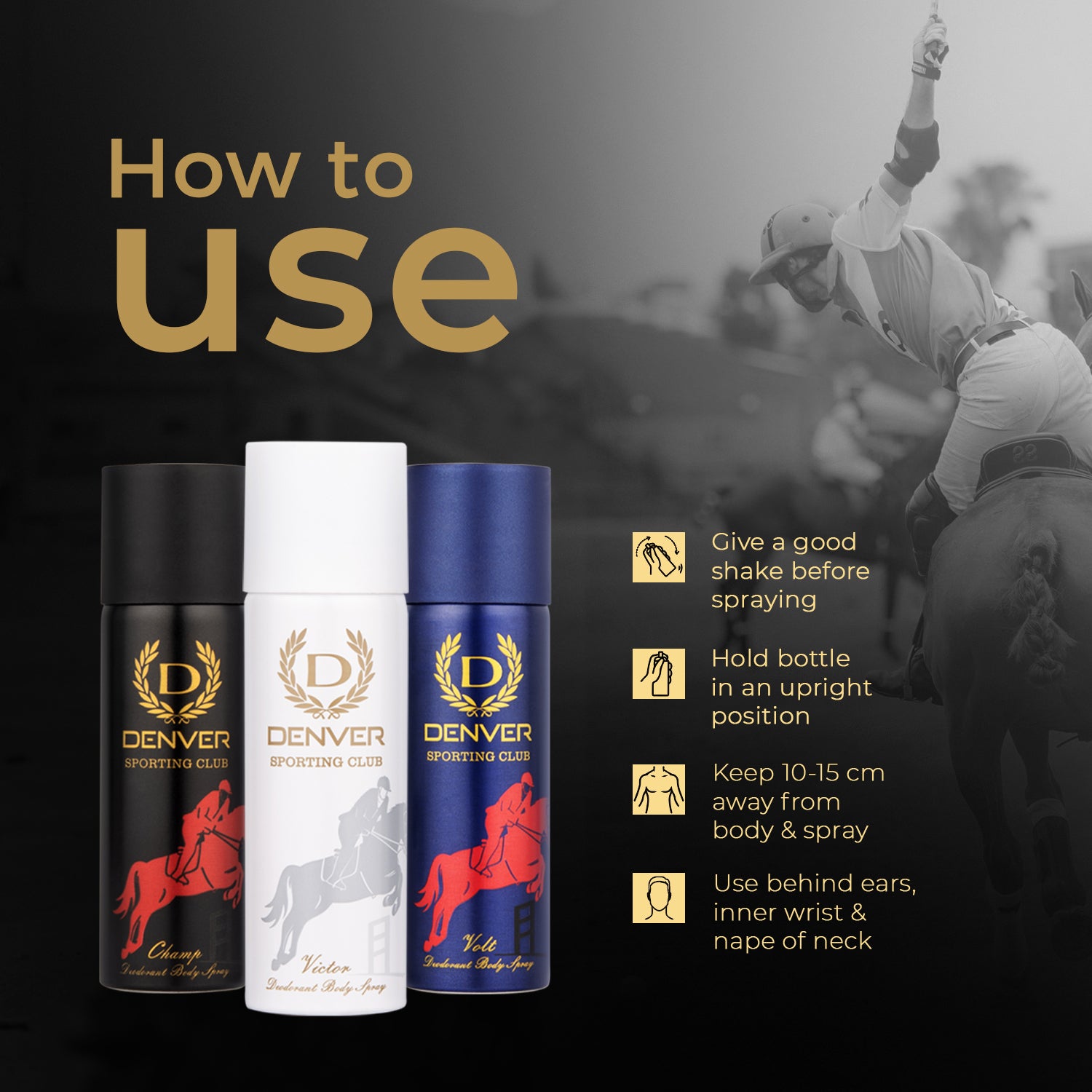 Sporting club collection deo how to use? 