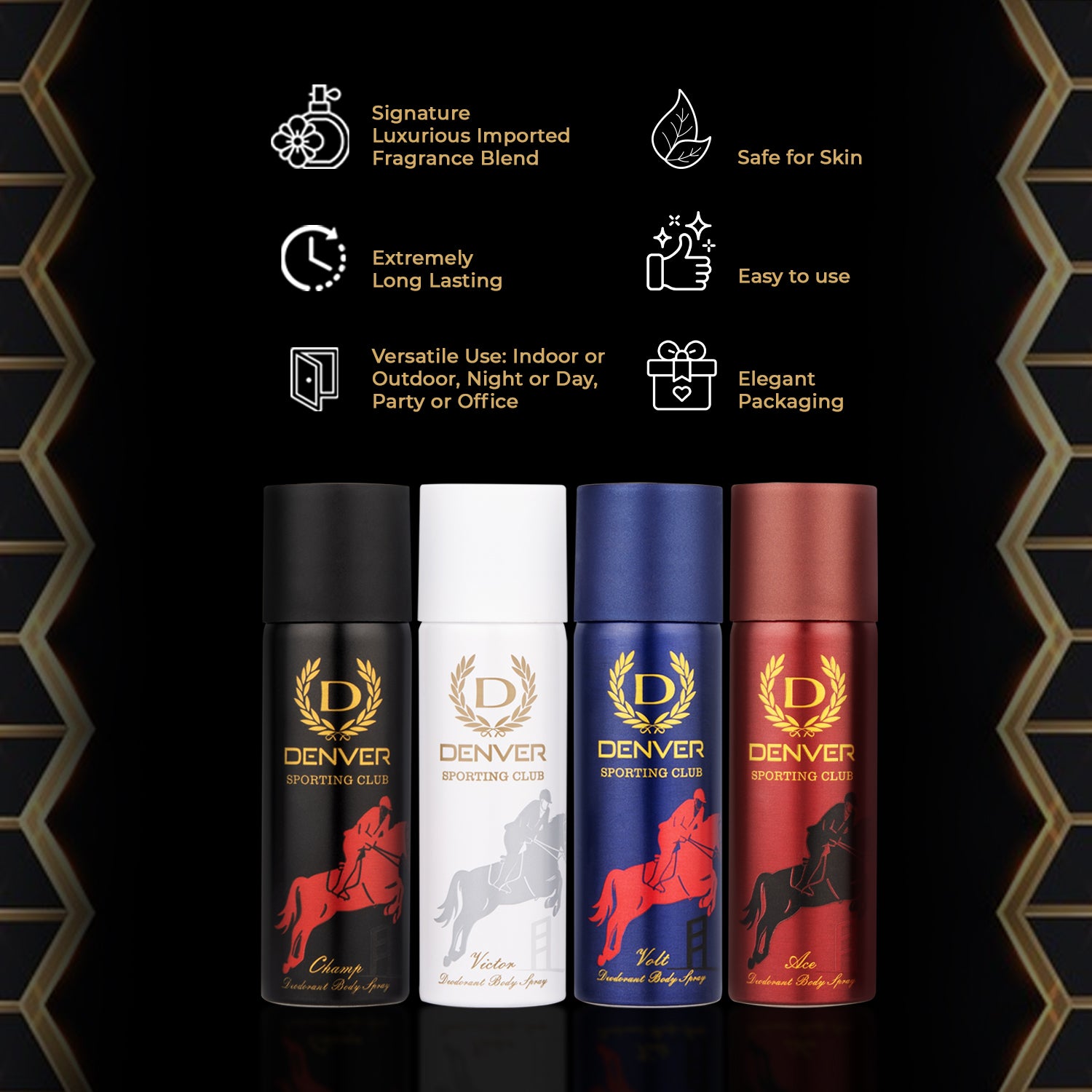 Sporting club collection deo features