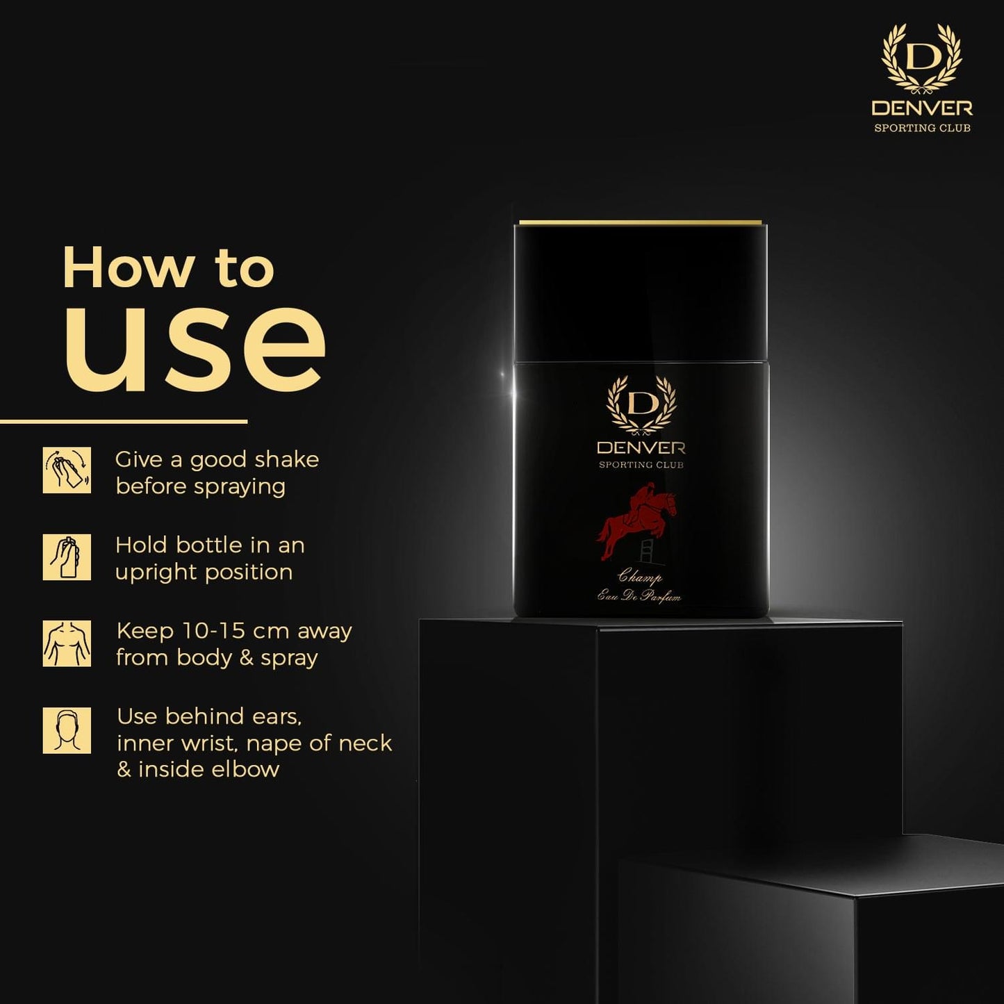 Denver Champ Perfume How To Use?