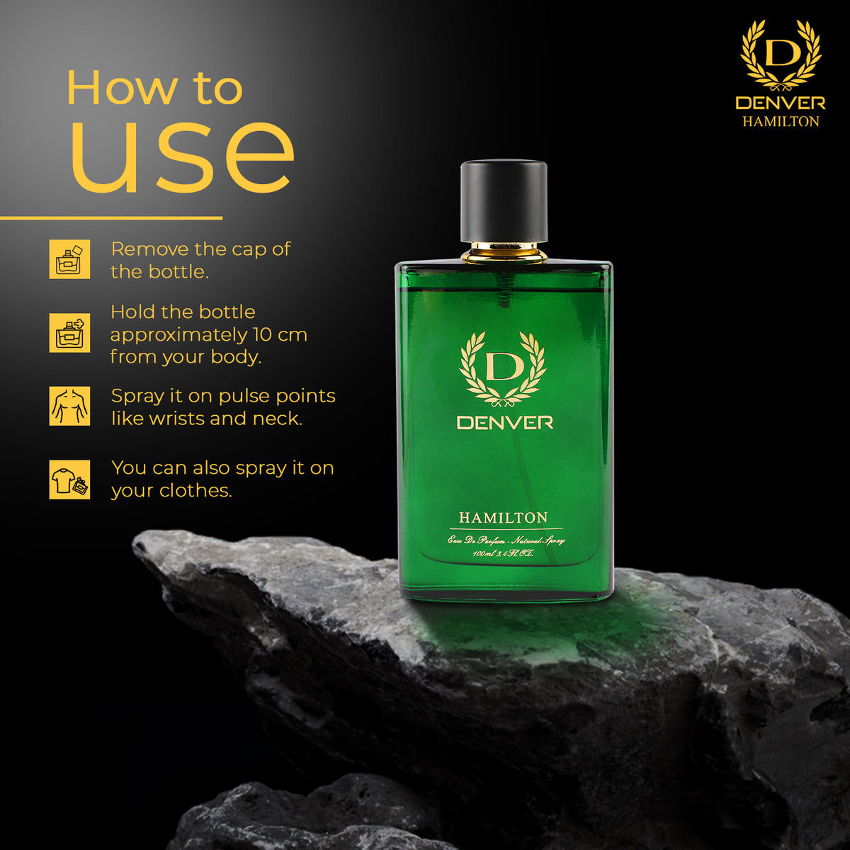 Hamilton Perfume How To Use?