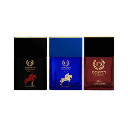 Denver Pack of 3 Perfumes (Champ + Goal + Honour) - 70ml Each - Sale