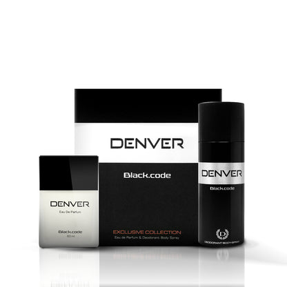 Black Code Gift Pack | 60ml Perfume | 165 ml Deodorant