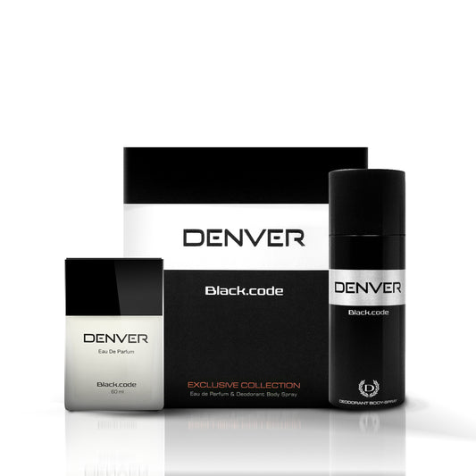 Black Code Gift Pack | 60ml Perfume | 165 ml Deodorant