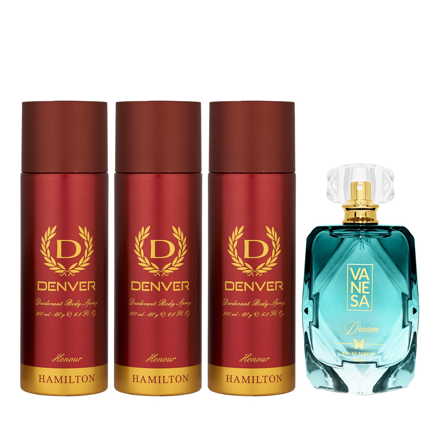 Honour deo pack of 3 with Vanesa Dream Perfume
