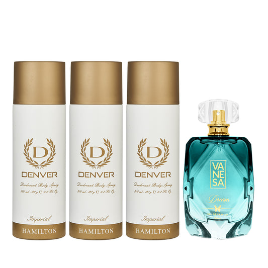 Imperial deo pack of 3 with Vanesa Dream Perfume
