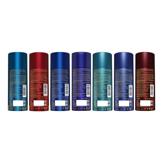 Denver Pack of 7 Deos (Pride + Integrity + Honour + Goal + Ace + Volt + Phyton) - 150/165ml Each -SALE