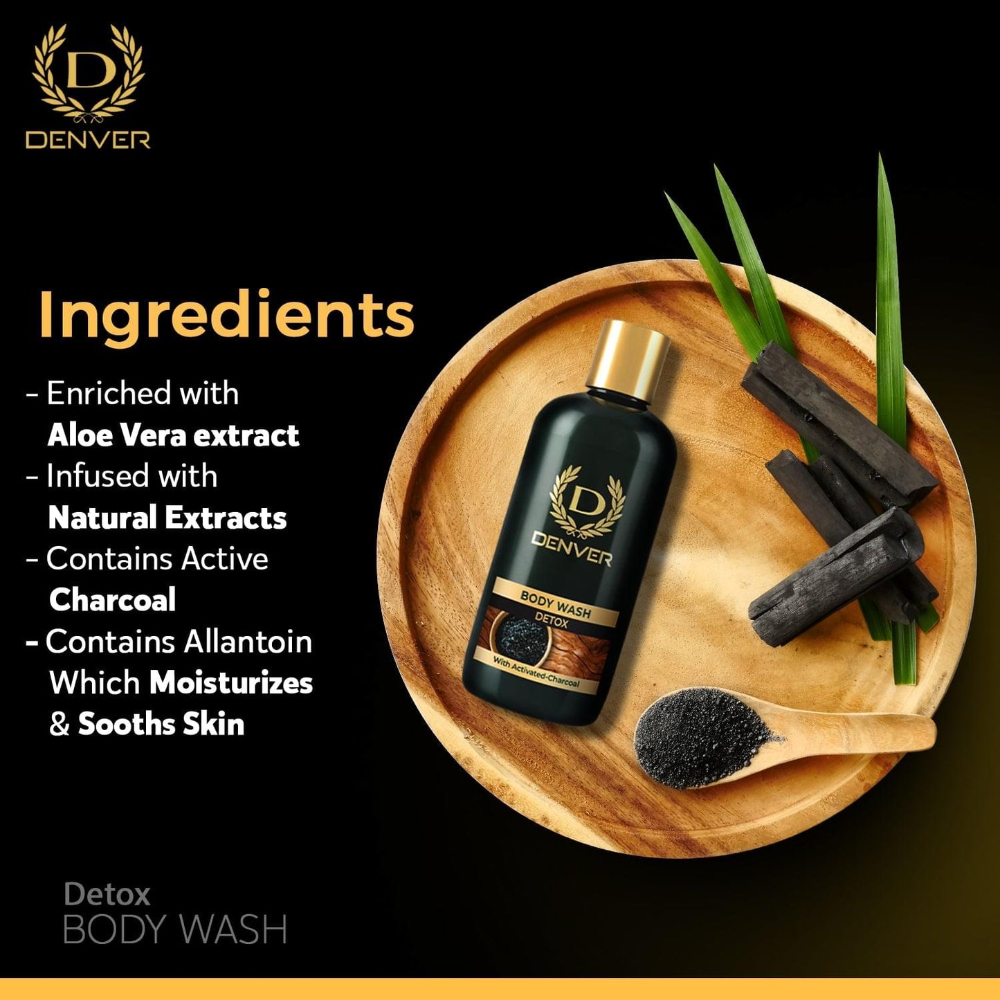 Denver Detox Body Wash Ingredients