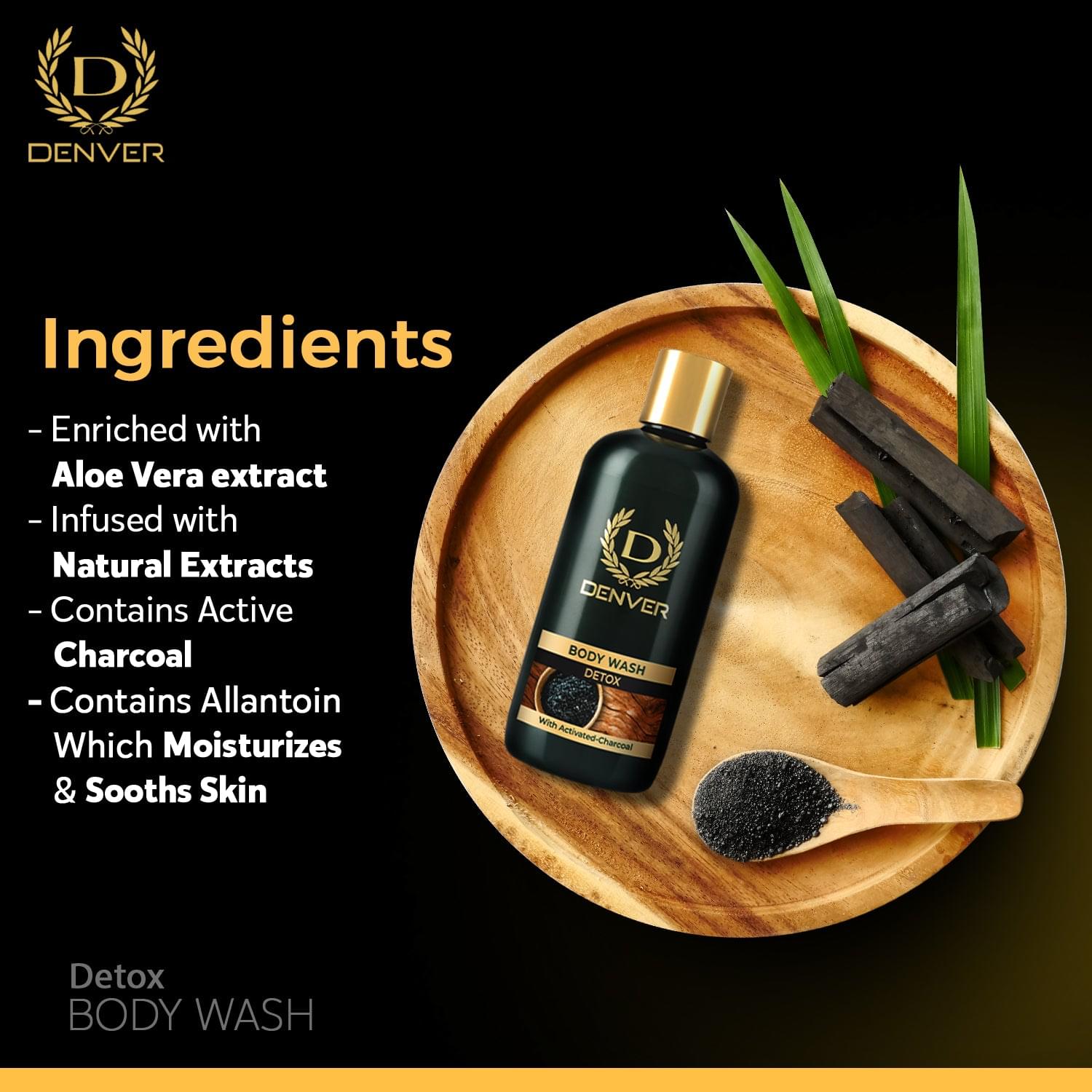 Denver Detox Body Wash Ingredients