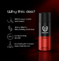 Denver Blaze Deodorant 150ml - Why this deo?