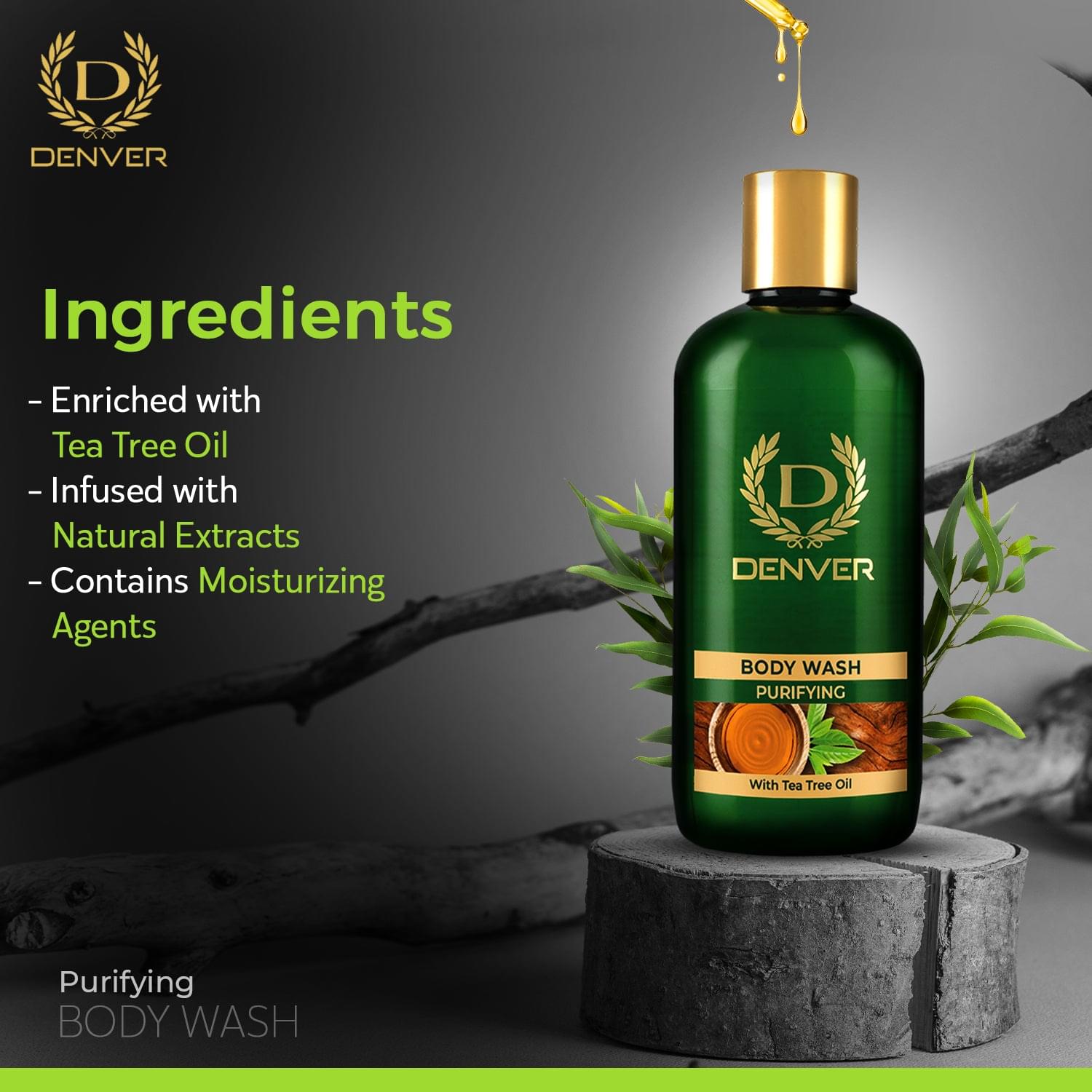 Denver Purifying Body Wash Ingredients