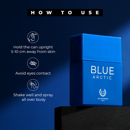 Blue Arctic Perfume How to use?