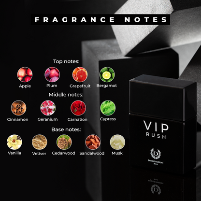 Vip Rush Perfume Fragrance Notes