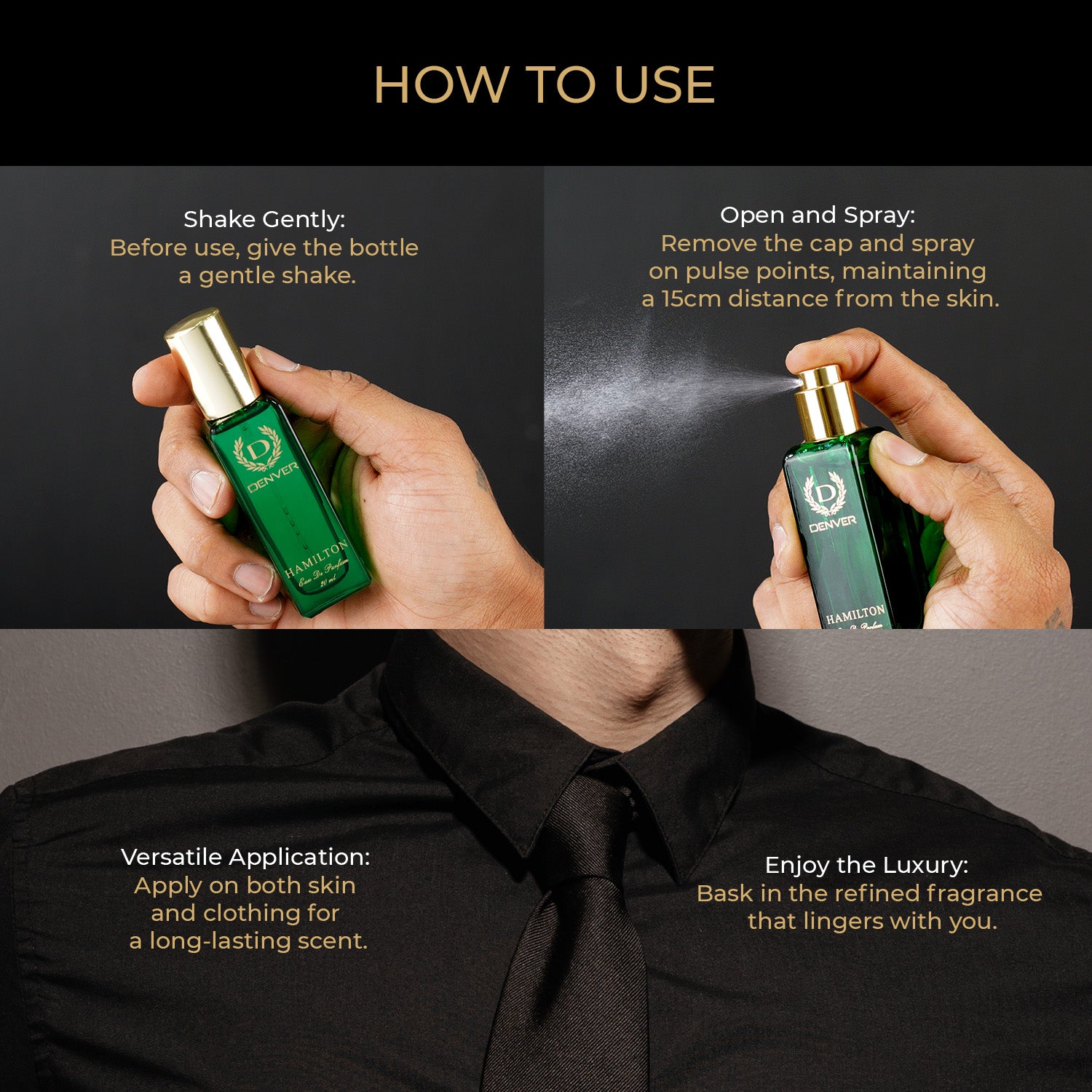 Sporting Club EDP perfume 20ml How To Use?
