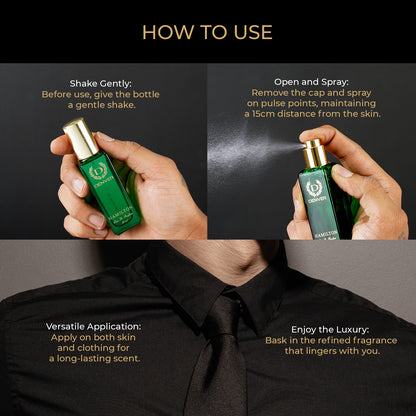 Sporting Club EDP perfume 20ml How To Use?