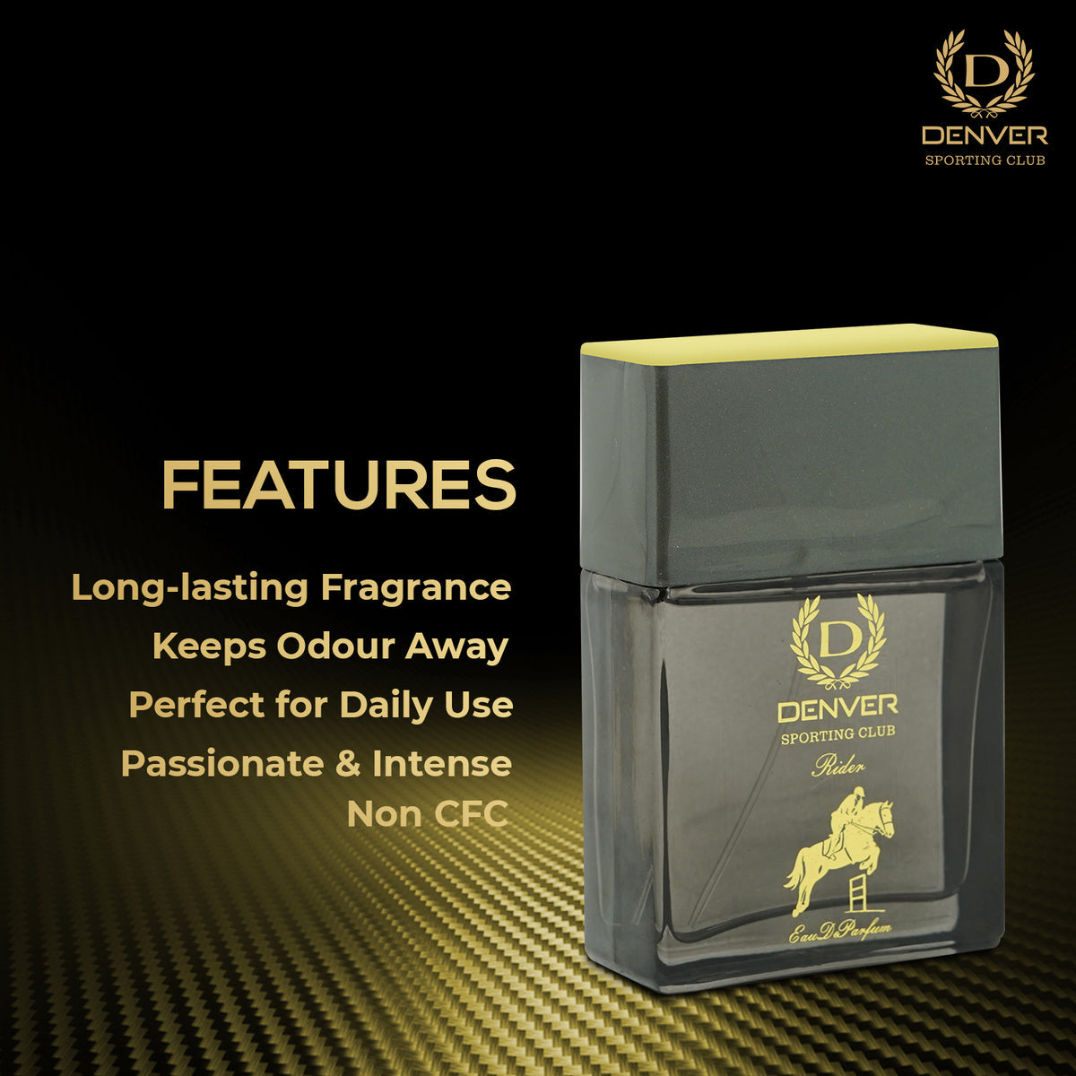 Denver Rider Perfume Features 